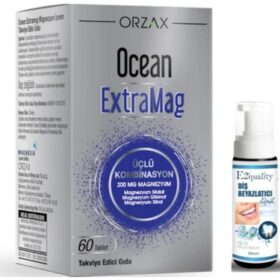ORZAX Ocean ExtraMag: تركيبة ثلاثية مثالية لصحة العظام والأسنان