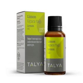 زيت الليمون العطري النقي 100% من Talya - 10 مل: انتعاش طبيعي للجسم والعقل مع رائحة الليمون الفواحة